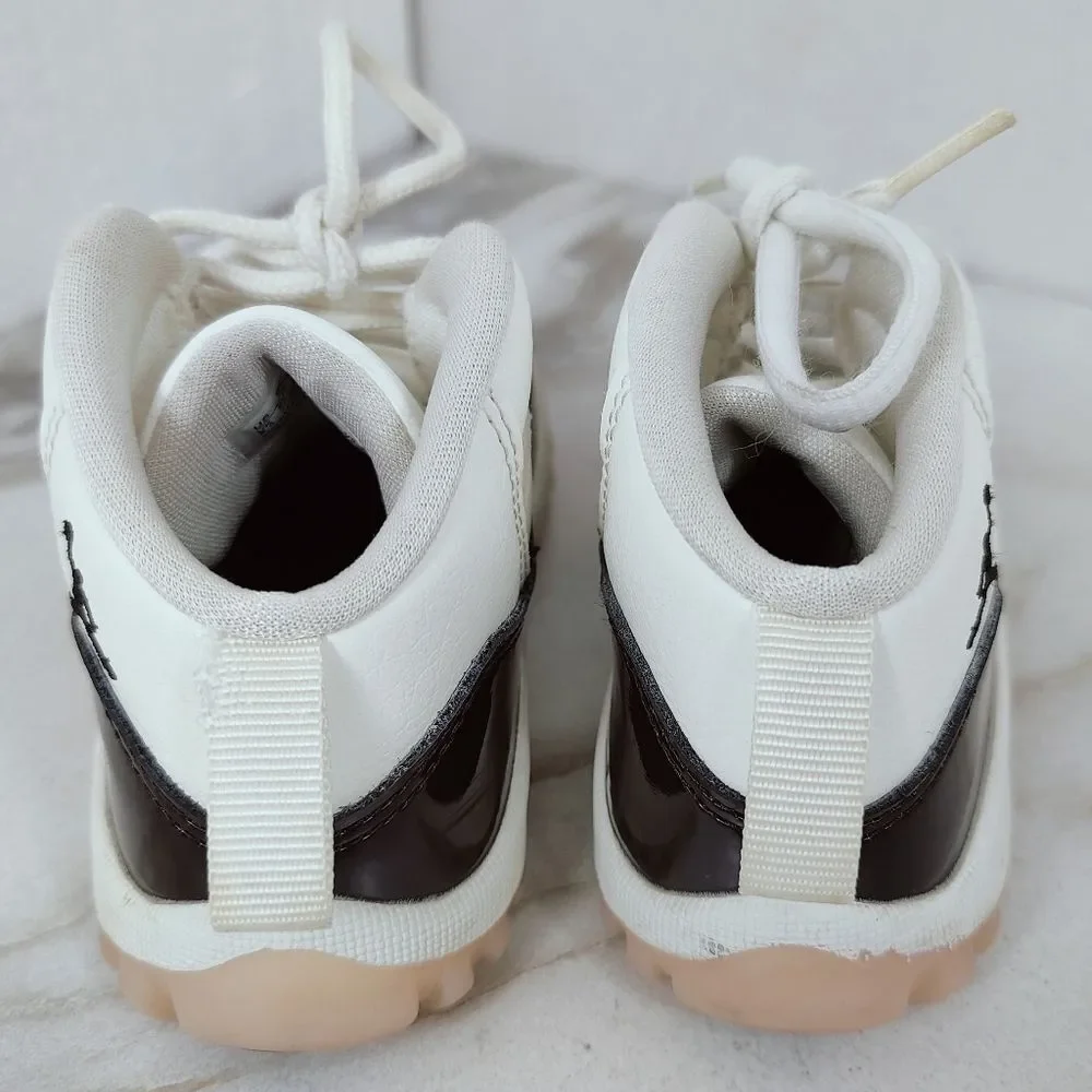 Nike Toddler Kids Air Jordan 11 Retro 'Neapolitan' Sneakers, Black White, Sz 9C